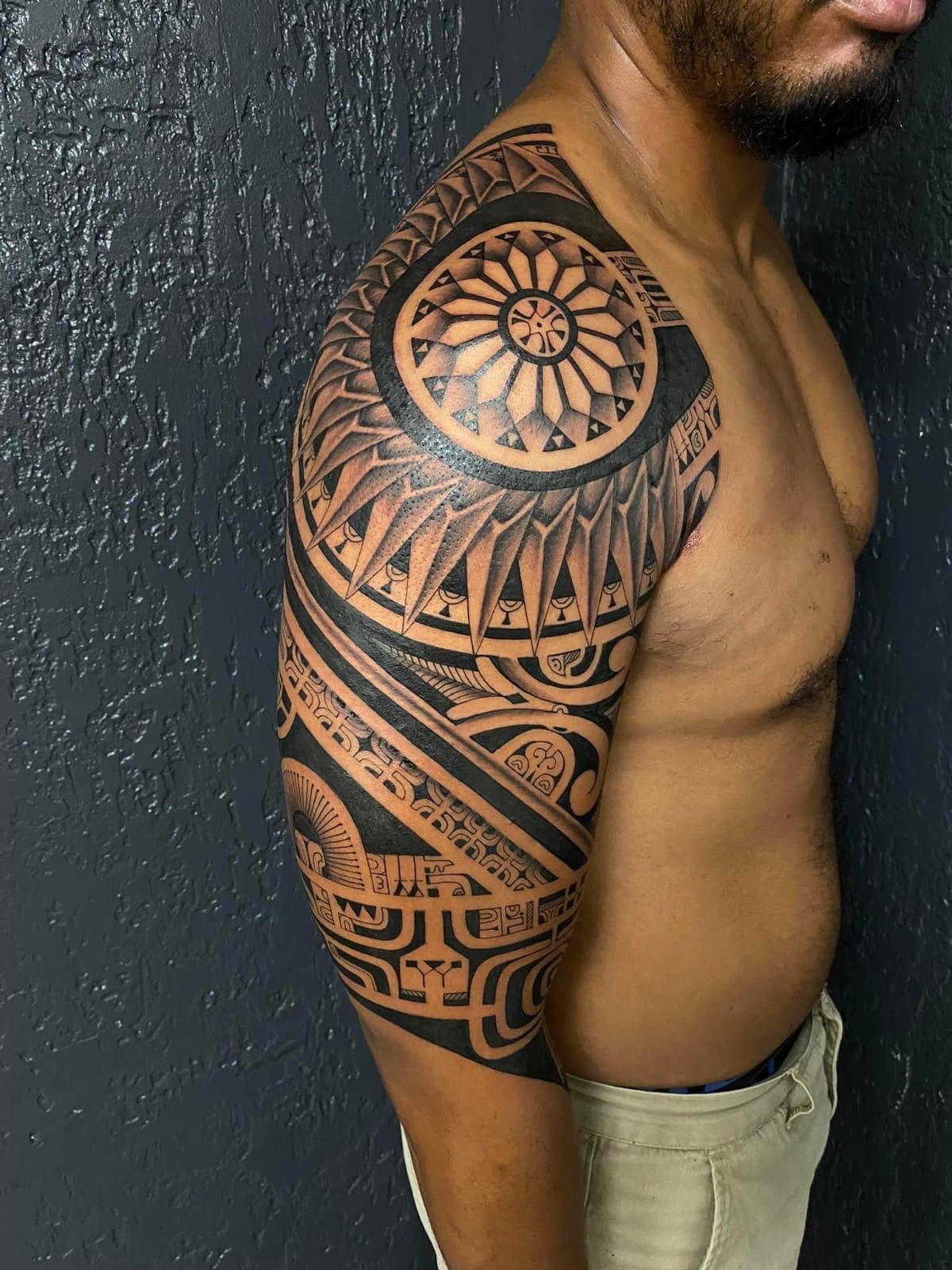 tatouage maori polynesien