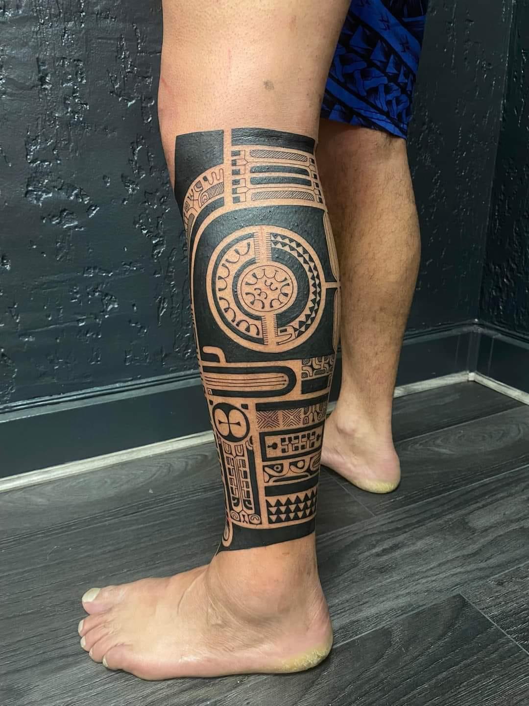 tatouage maori polynesien